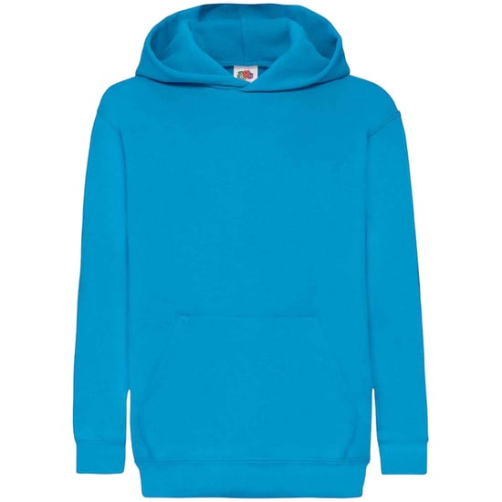 Fruit Of The Loom Kids Unisex Classic 80/20 Hoodie (Azuurblauw) - Image 1