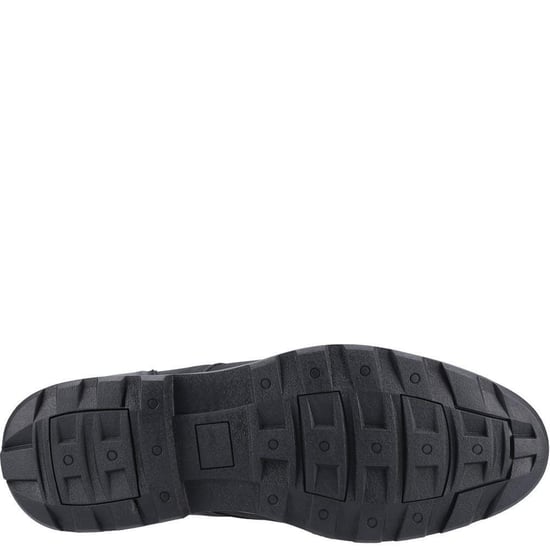Hush Puppies Mens Trevor Nubuck Shoes (Black)