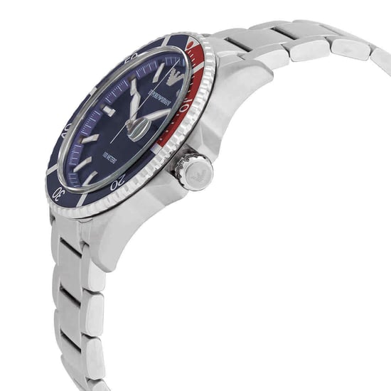 Emporio Armani Diver Men's Silver Watch AR11339