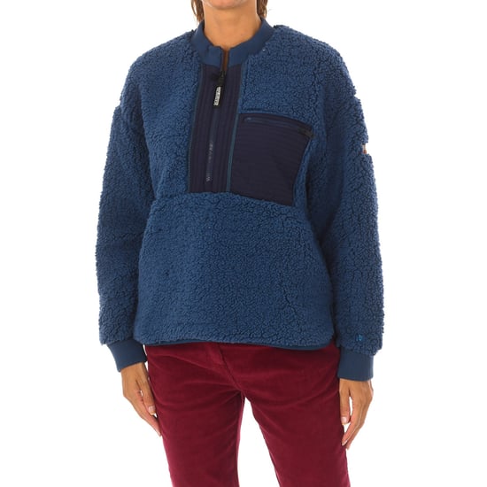 Women's long-sleeved borg sweatshirt NP0A4FNA