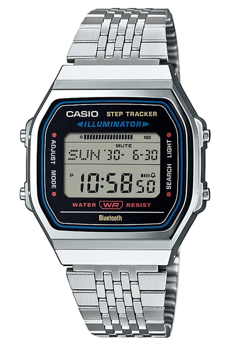 Casio Casio Collection Vintage Unisex Horloge Zilverkleurig ABL-100WE-1AEF - Image 1