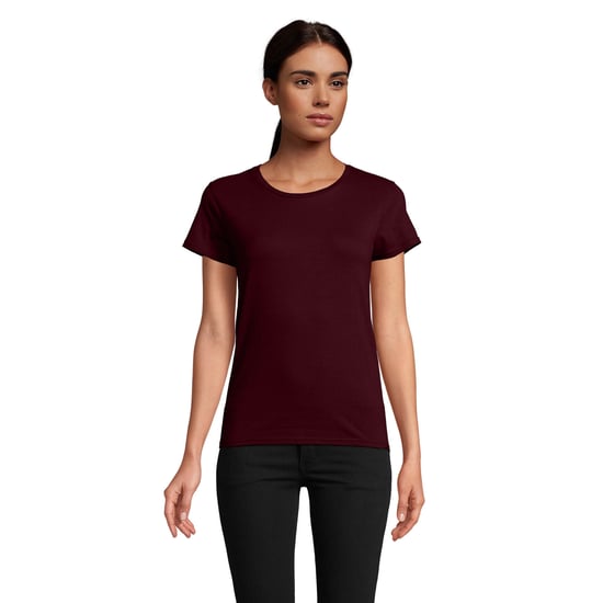 SOLS Dames/Dames Pioneer T-Shirt (Bourgondië) - Image 1