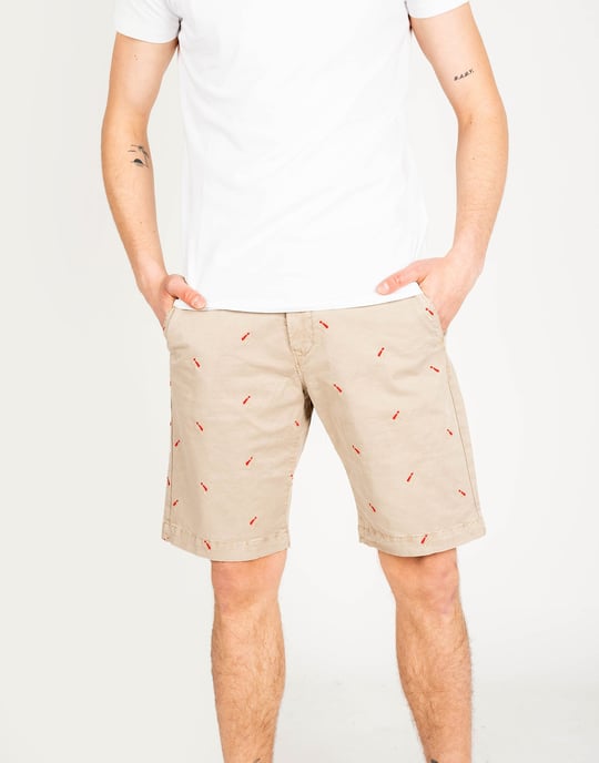 Pepe Jeans shorts Miles Short Icon Mannen beige - Image 3