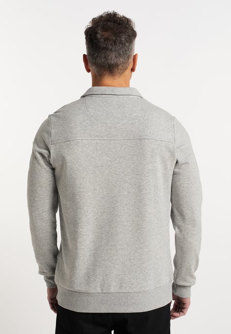 Dreimaster Sweatshirt bridgeport Heren grijs melange - Image 3