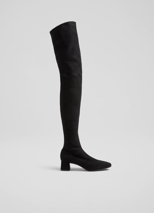 LK Bennett Daniela Knee Boots, Black