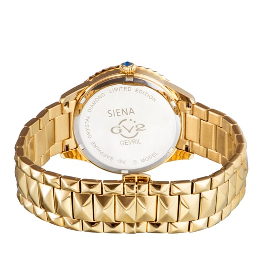 GV2 Siena Zwitserse quartz MOP wijzerplaat roestvrij stalen horloge - Image 2