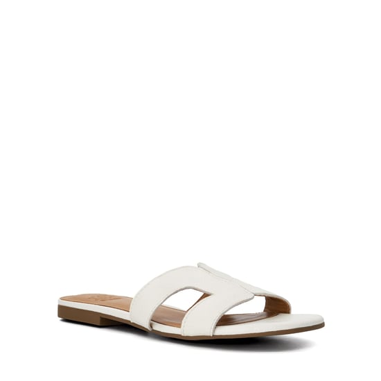 Dune Ladies Loopey - Stitch-Detail Slider Sandals - Image 1
