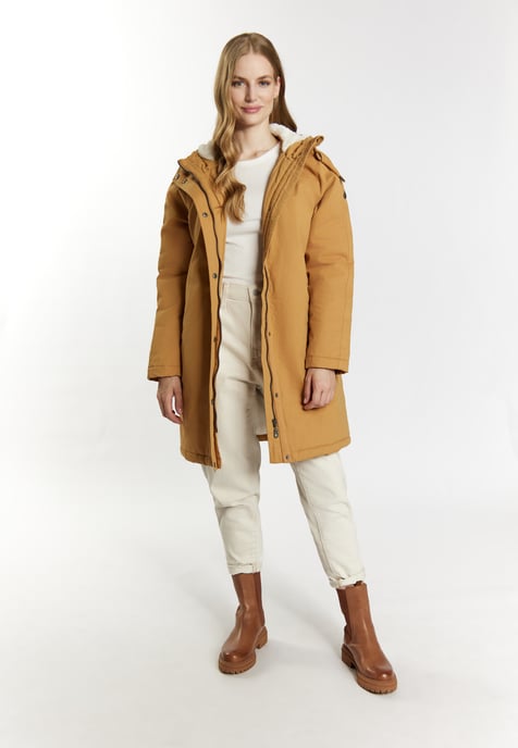 Dreimaster Winter parka Dames Kameel - Image 2