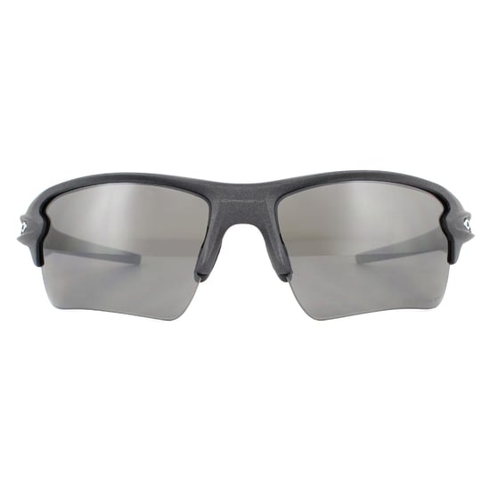 Oakley Sport Mens Steel Prizm Black Polarized Sunglasses