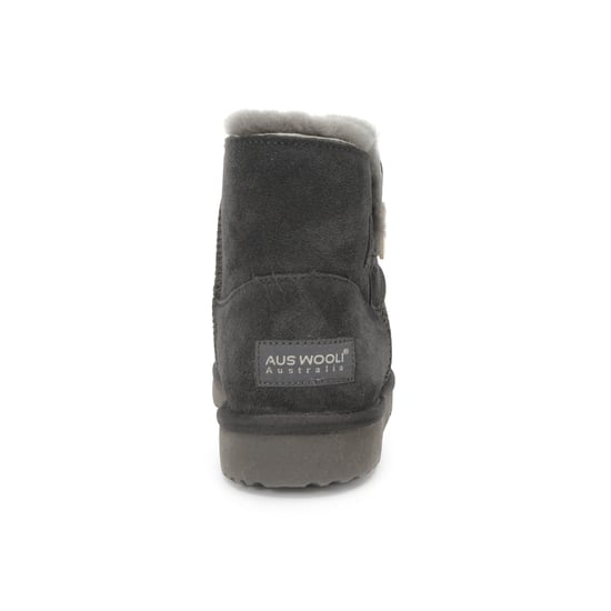 Aus Wooli Australia Unisex Short Sheepskin Button Boots