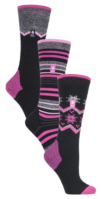 Heat Holders - 3 paar Ultra Lite skisokken voor dames - Mix 2 - Image 1