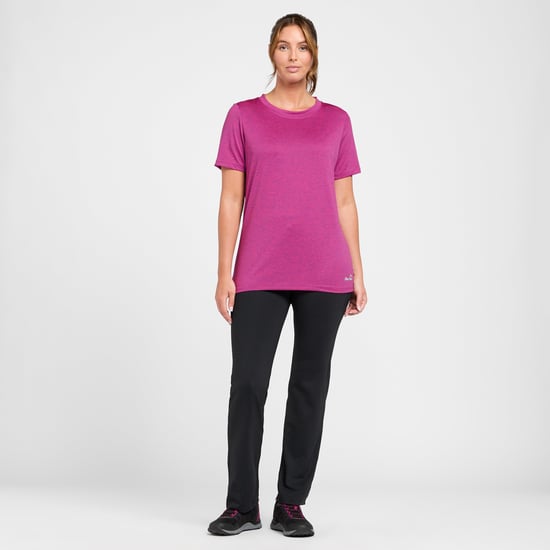 Peter Storm Women's Active Short Sleeve T-Shirt, Lightweight & Breathable Baselayer Top