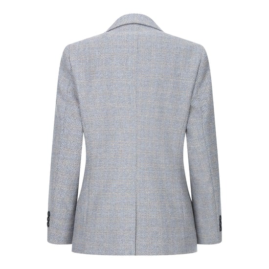 Boys 3 Piece Cream Tweed Check Vintage Retro Suit