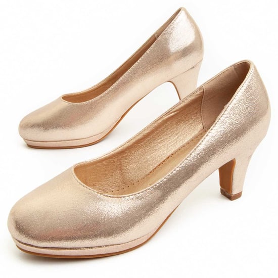Montevita Heel Shoe Unne61 In Gold
