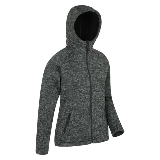 Mountain Warehouse Dames Nevis Nepbont Gevoerde Volledige Rits Hoodie (Zwart) - Image 3
