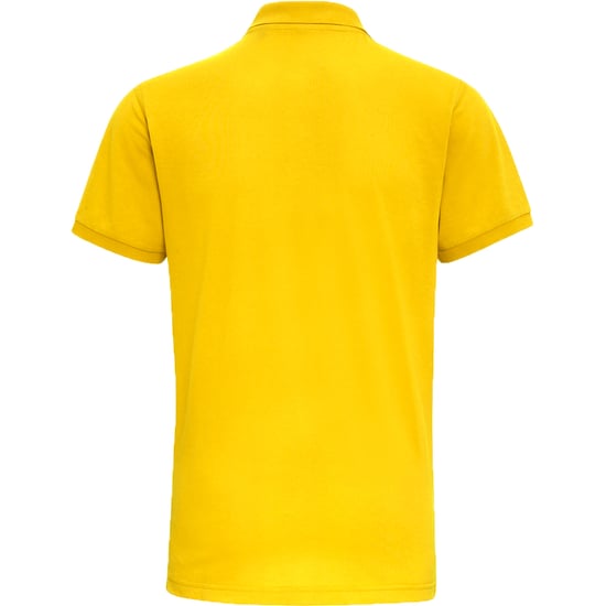 Asquith & Fox Mens Short Sleeve Performance Blend Polo Shirt (Sunflower)