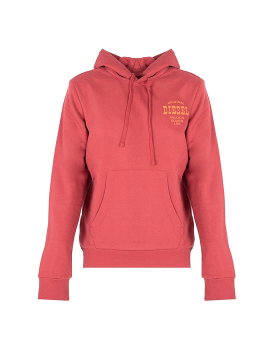 Diesel Saloon Sound Lab-logo rode hoodie - Image 1