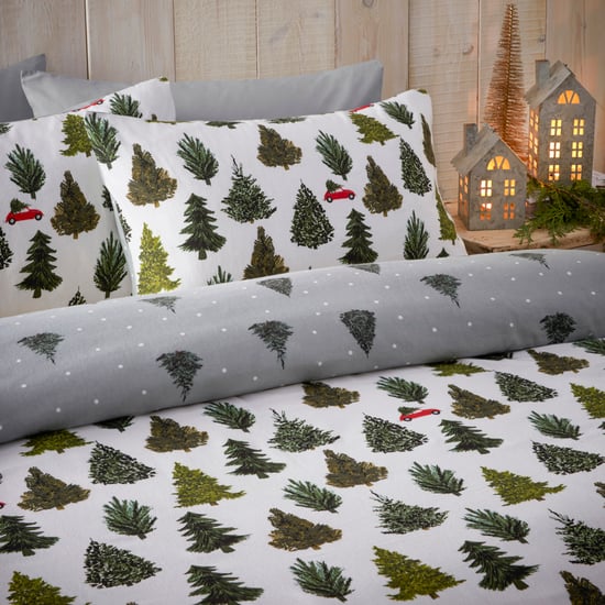 furn. Evergreen Geborsteld Katoenen Dekbedovertrekset - Image 3