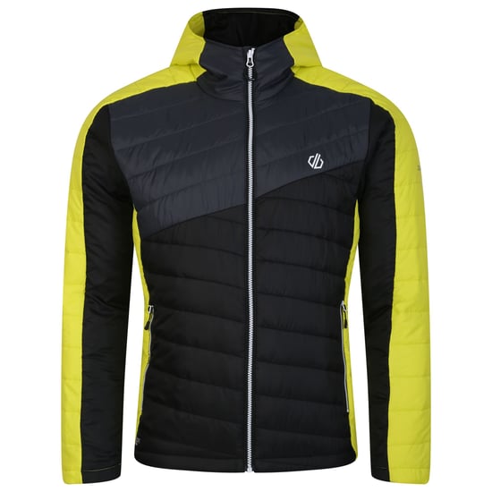 Dare 2B Mens Touring Padded Jacket (Neon Spring/Dark Storm)