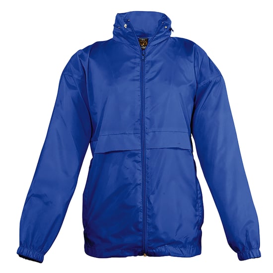 SOLS Kinderen Unisex Surf Windbreaker Jacket (waterbestendig en winddicht) (Koningsblauw) - Image 1