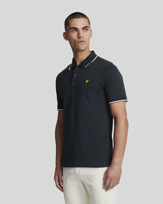 Lyle & Scott Tipped Mens Polo Shirt SP1524VOG