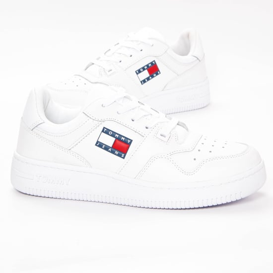 Tommy Jeans Sneakers Retro Basket Wit - Image 2