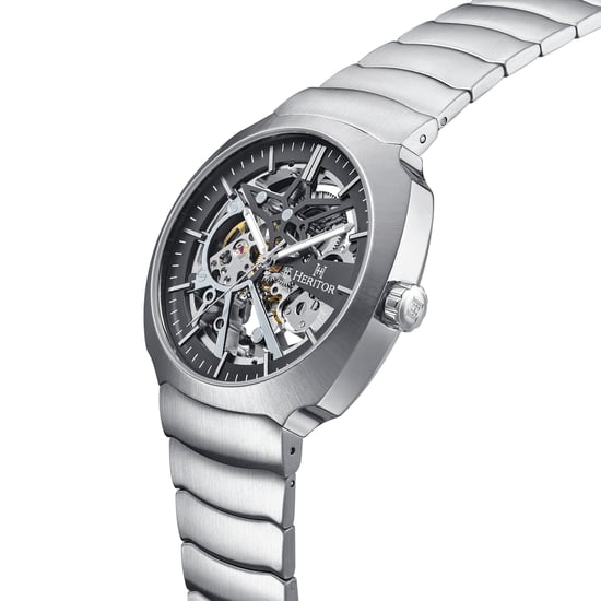 Heritor Automatic Magnus Stainless Steel-Band Watch