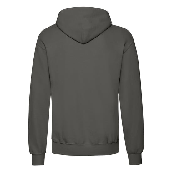 Fruit Of The Loom Unisex Volwassenen Klassiek Sweatshirt met capuchon (Licht Grafiet) - Image 2