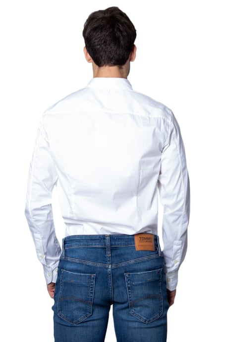 Tommy Jeans Overhemden Slim Fit Stretch Wit - Image 2