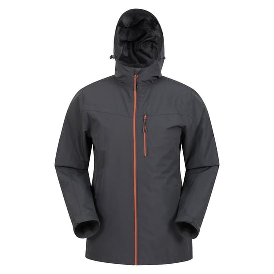 Mountain Warehouse Heren Brisk Extreme Waterdicht Jasje (Donkergrijs) - Image 1