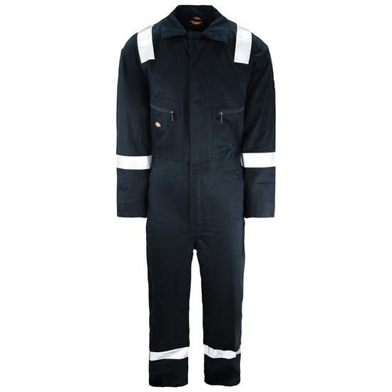 Dickies Overall Heren Navy Reflecterend Pak - Image 1