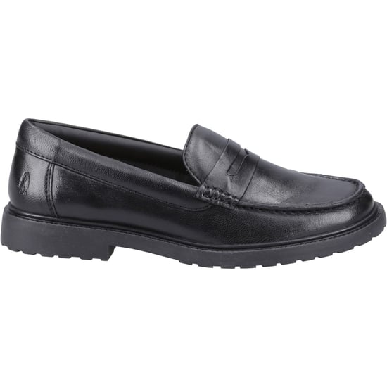 Hush Puppies Verity Slip On Leren Vrouwen Zwarte Loafers - Image 5