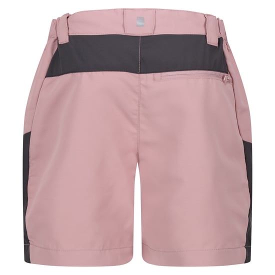 Regatta Childrens/Kids Sorcer Mountain III Shorts (Dusky Rose/Seal Grey)
