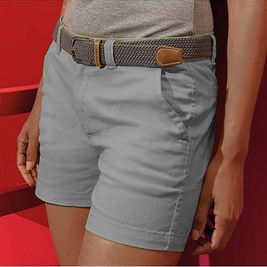 Asquith & Fox Womens/Ladies Classic Fit Shorts (Slate)
