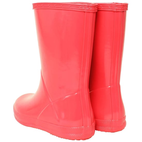 Hunter Gloss Kinder Roze Wellington Laarzen - Image 4