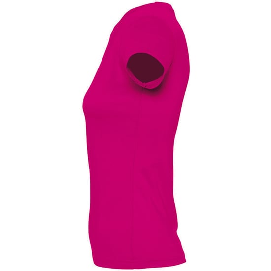 SOLS Womens/Ladies Imperial Heavy Short Sleeve T-Shirt (Fuchsia)