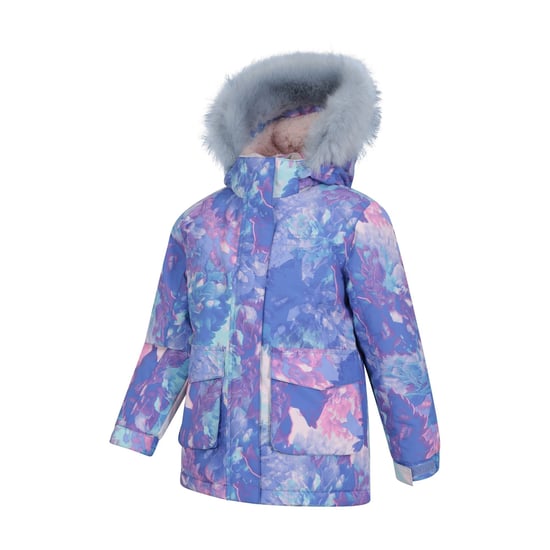 Mountain Warehouse Kinder/Kinder Ranger All-Over Print Waterafstotend Jasje (Lila) - Image 3