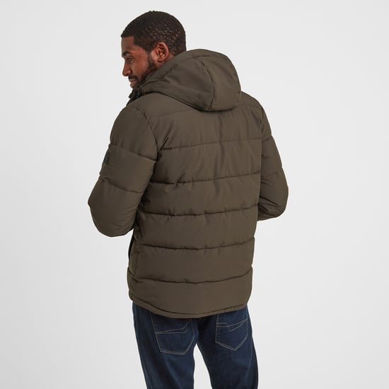 Askham Mens Insulated Jacket Dark Khaki