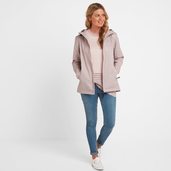 Craven Women's Waterproof Packaway Jacket Chalk Pink
