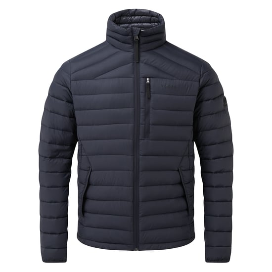 Drax Mens Funnel Down Jacket Navy
