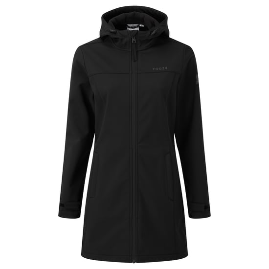 Keld Womens Softshell Long Jacket Black