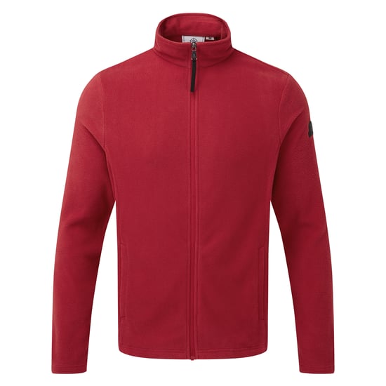 Shire Mens Fleece Jacket Chilli Red