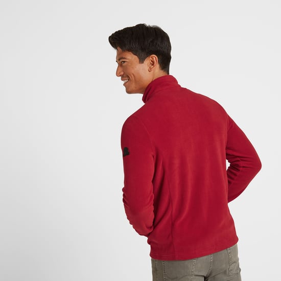 Shire Mens Fleece Jacket Chilli Red