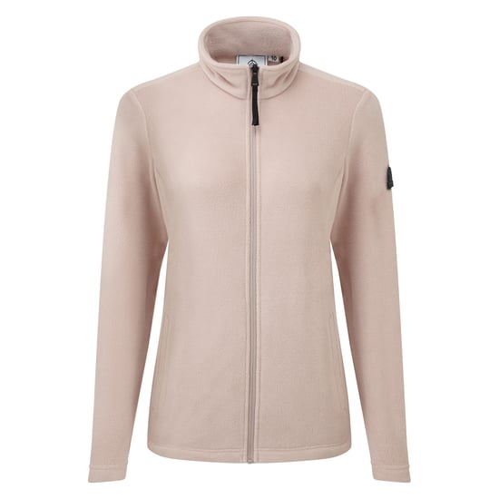 Shire Womens Fleece Jacket Dusky Pink
