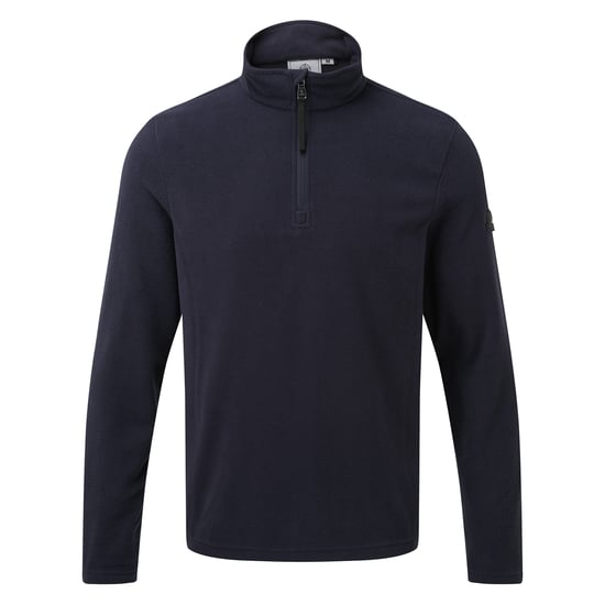 Shire Mens Fleece Zipneck Navy
