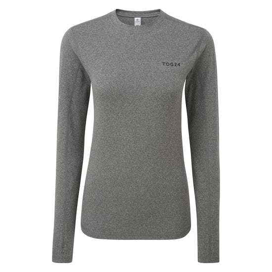 Snowdon Womens Thermal Crewneck Grey Marl