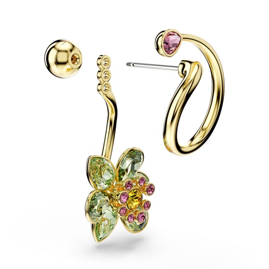 Swarovski 'Idyllia F Florere' Dames Vergulde Metalen Dangle Oorbellen - Goud 5709025 - Image 3