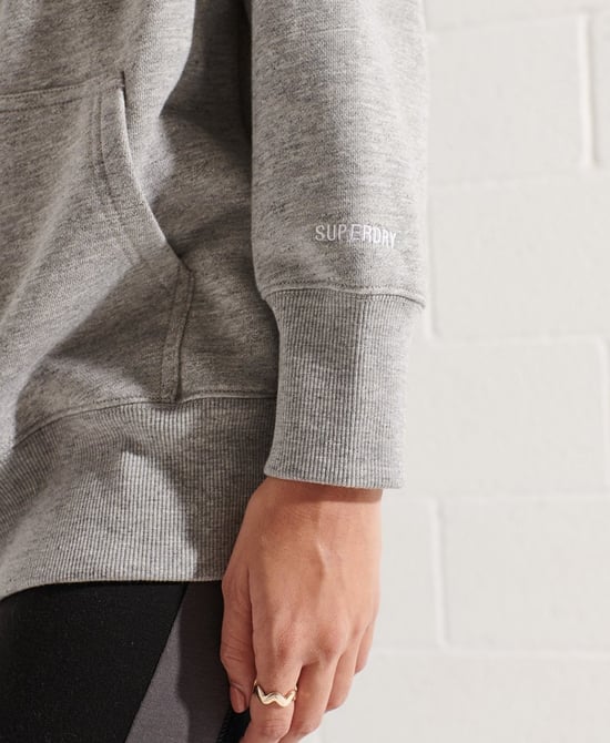 Superdry Code Logo Chenille Oversized Hoodie - Image 3