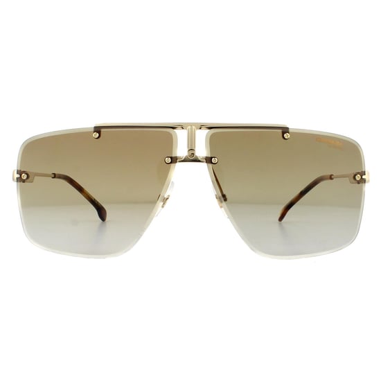 Carrera Sunglasses 1016/S J5G 86 Gold Green Gradient