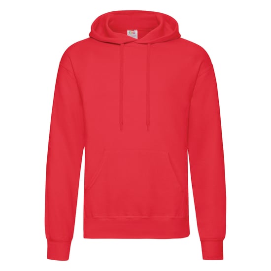 Fruit Of The Loom Heren Sweatshirt Met Capuchon / Hoodie (Rood) - Image 1